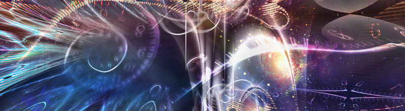 Abstract spiritual energy image representing the neutral nature of energy
