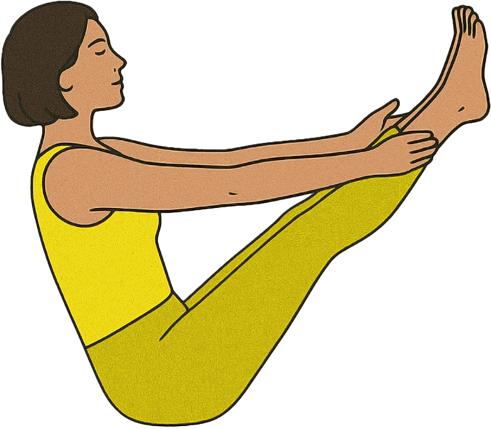 Boat Yoga Pose