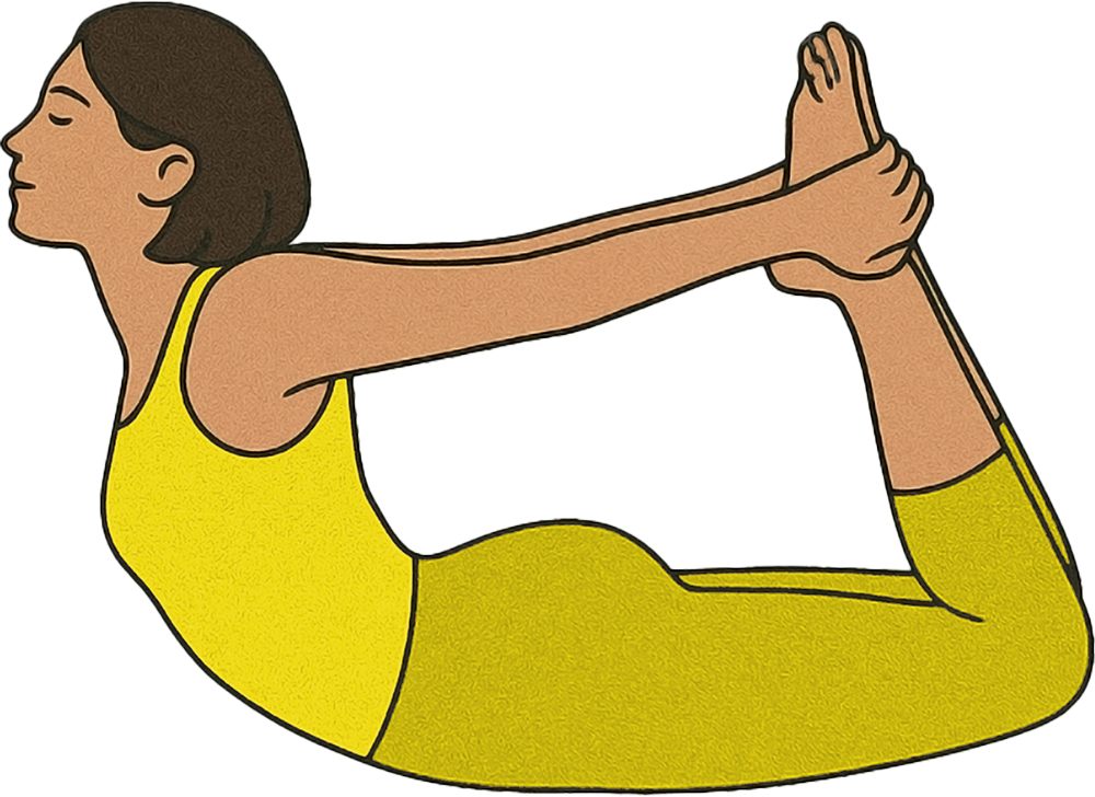 Bow Yoga Pose