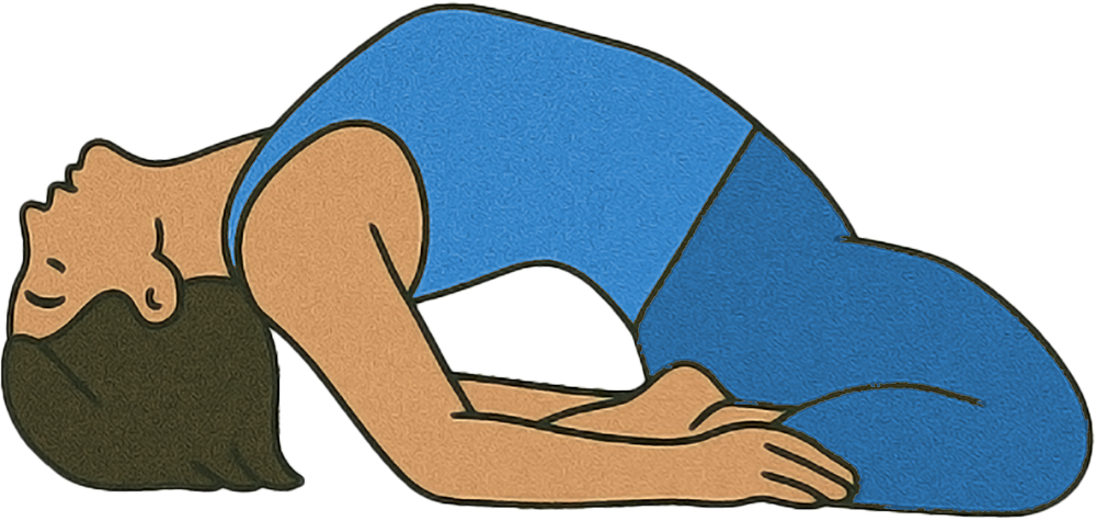 Fish Yoga Pose