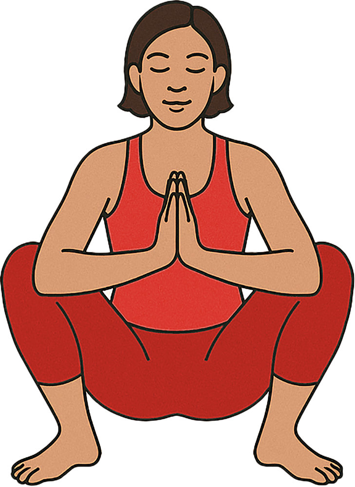 Garland Yoga Pose