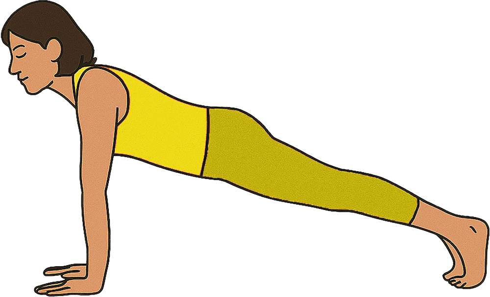 Plank Yoga Pose
