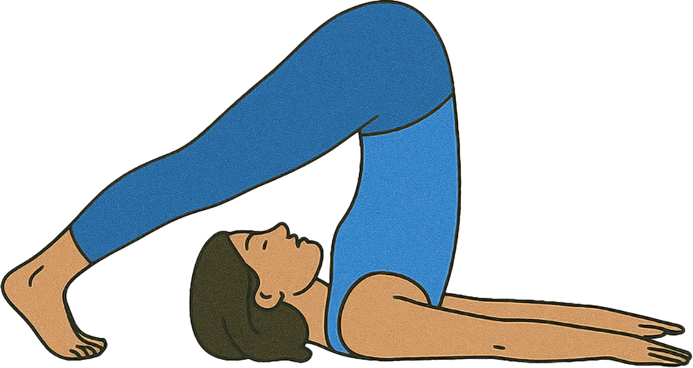 Plow Yoga Pose