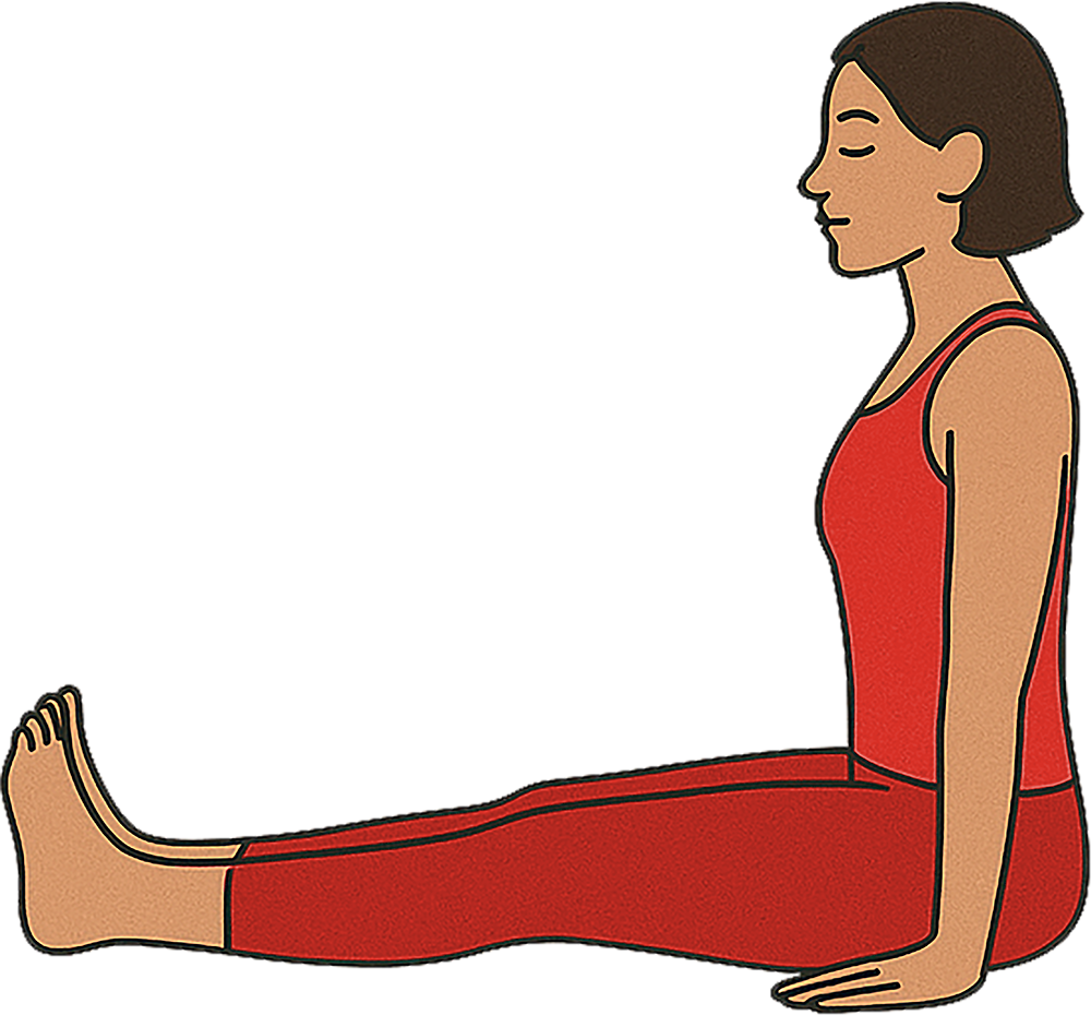 Staff Yoga Pose