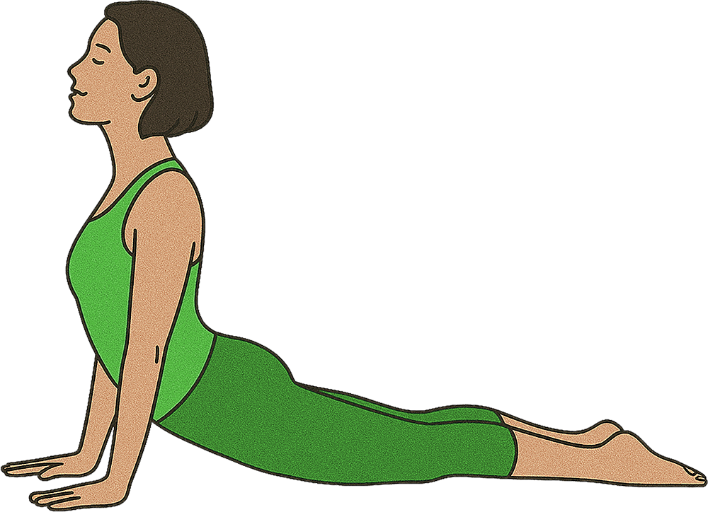 Upward Facing Dog Yoga Pose