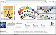 Etsy - Healing Touch Shoppe screenshot