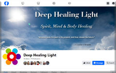 Deep Healing Light on Facebook - Screenshot